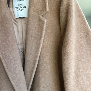 Aritzia Stedman coat, beige,2 pockets,  beautiful soft coat. Great condition!